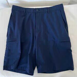 IZOD Men's 33 Navy Golf Shorts